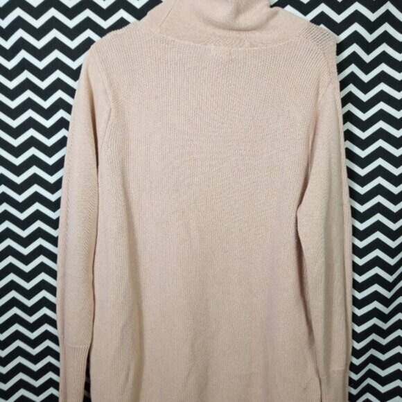 SIGRID OLSEN soft cowl neck turtleneck pastel sweater‎ Womens L - b2 - Picture 8 of 10
